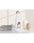 QUEEN ETTA - White 17oz Stainless Steel Water Bottle