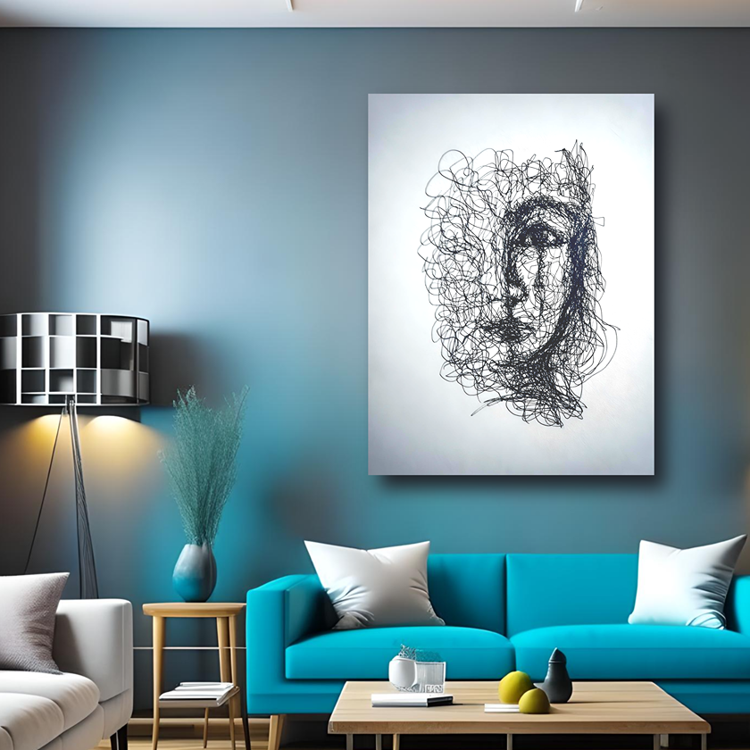 1.25" thick gallery-grade canvas