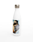 GENTLE GIANT - White 17oz Stainless Steel Water Bottle
