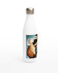 GENTLE GIANT - White 17oz Stainless Steel Water Bottle