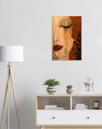 GOLDEN TEARS - Canvas Art