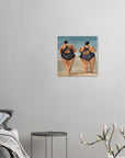 HAPPY TO BE FRIENDS - Canvas Art