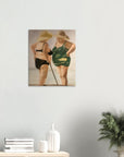 GIRL TIME - Canvas Art