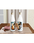 GENTLE GIANT - White 17oz Stainless Steel Water Bottle