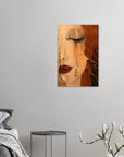 GOLDEN TEARS - Canvas Art