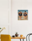 HAPPY TO BE FRIENDS - Canvas Art