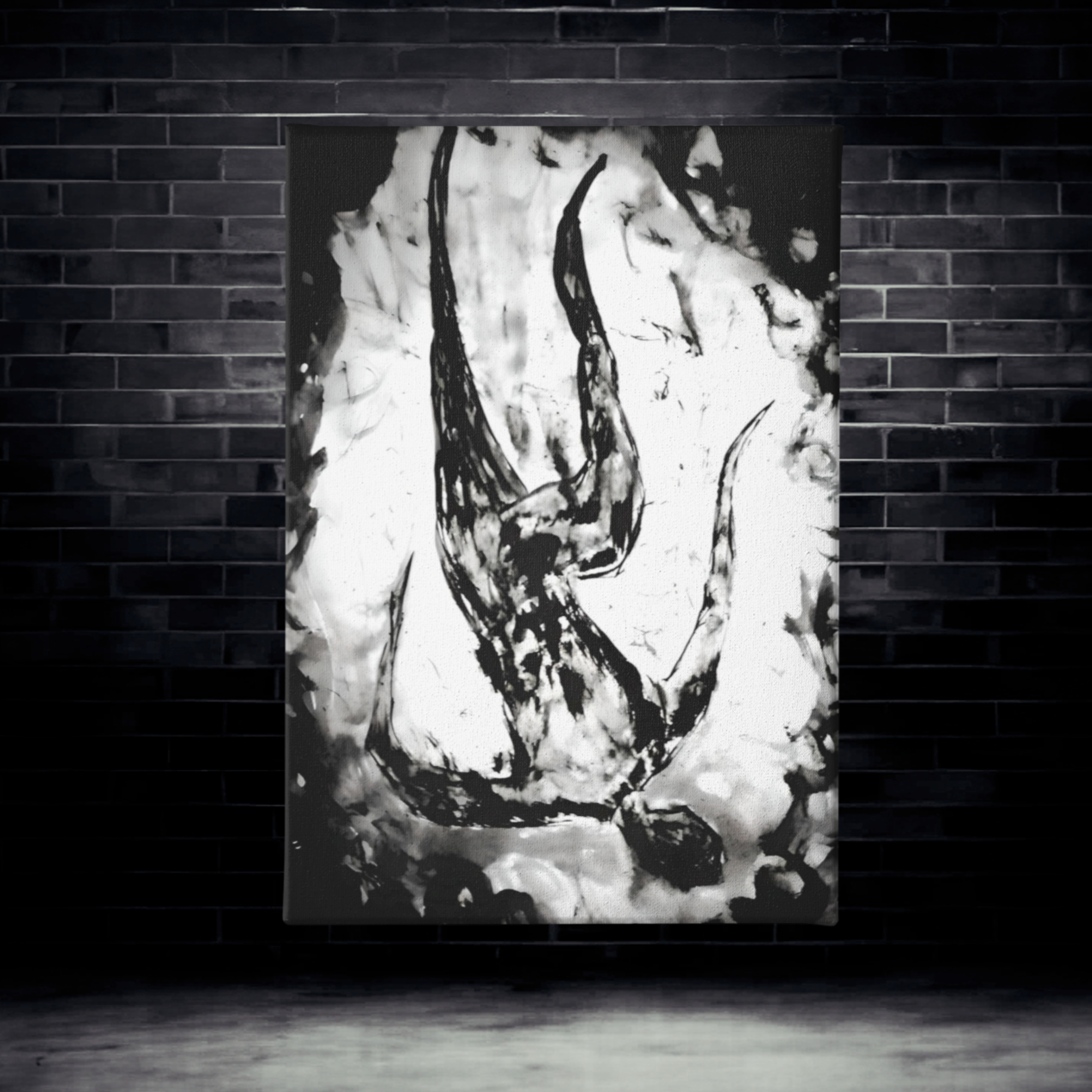 1.25" thick gallery-grade canvas