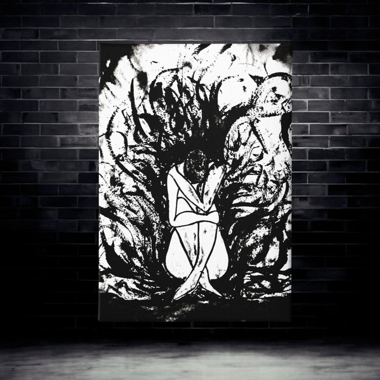 1.25" thick gallery-grade canvas