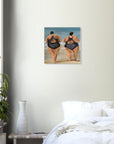 HAPPY TO BE FRIENDS - Canvas Art