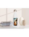 GENTLE GIANT - White 17oz Stainless Steel Water Bottle