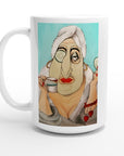 SELF CARE - Ceramic Mug (15oz )