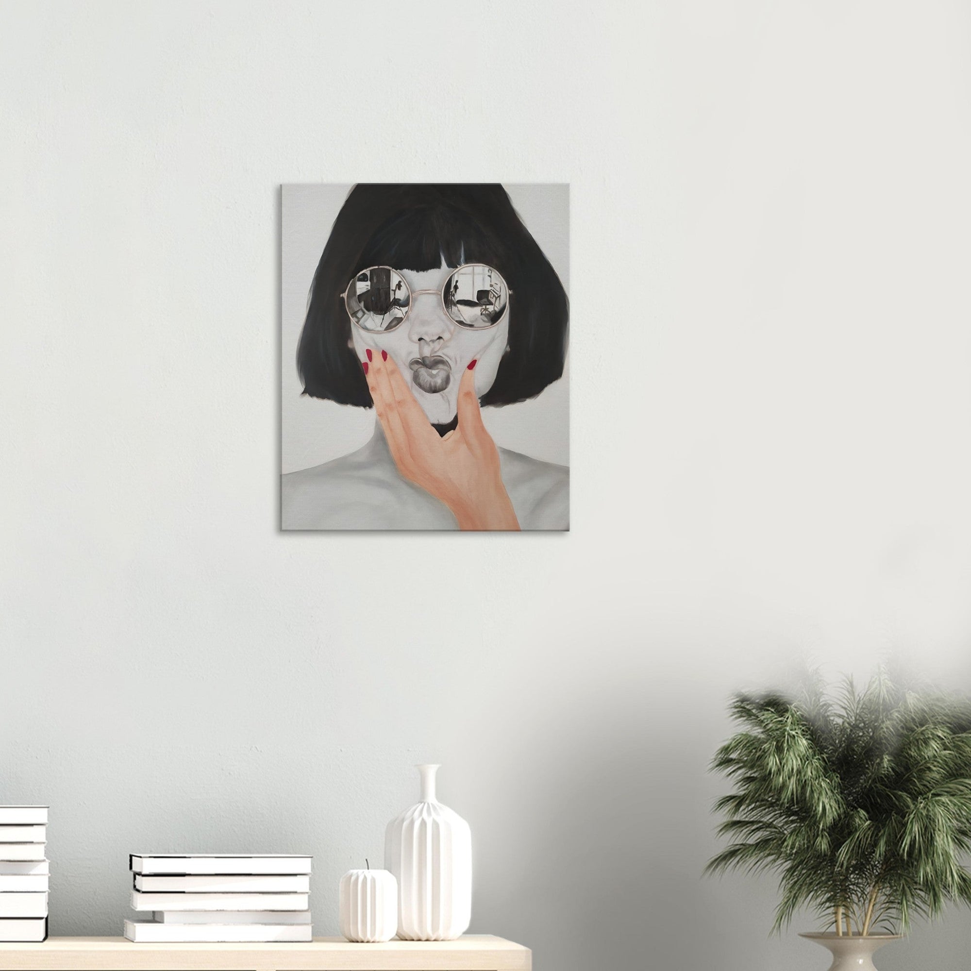 Bitter Sweet Kiss - Canvas Print