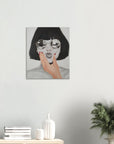 Bitter Sweet Kiss - Canvas Print