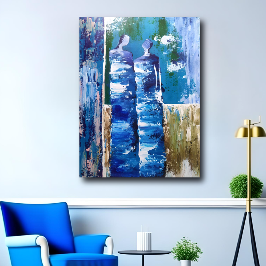 1.25" thick gallery-grade canvas