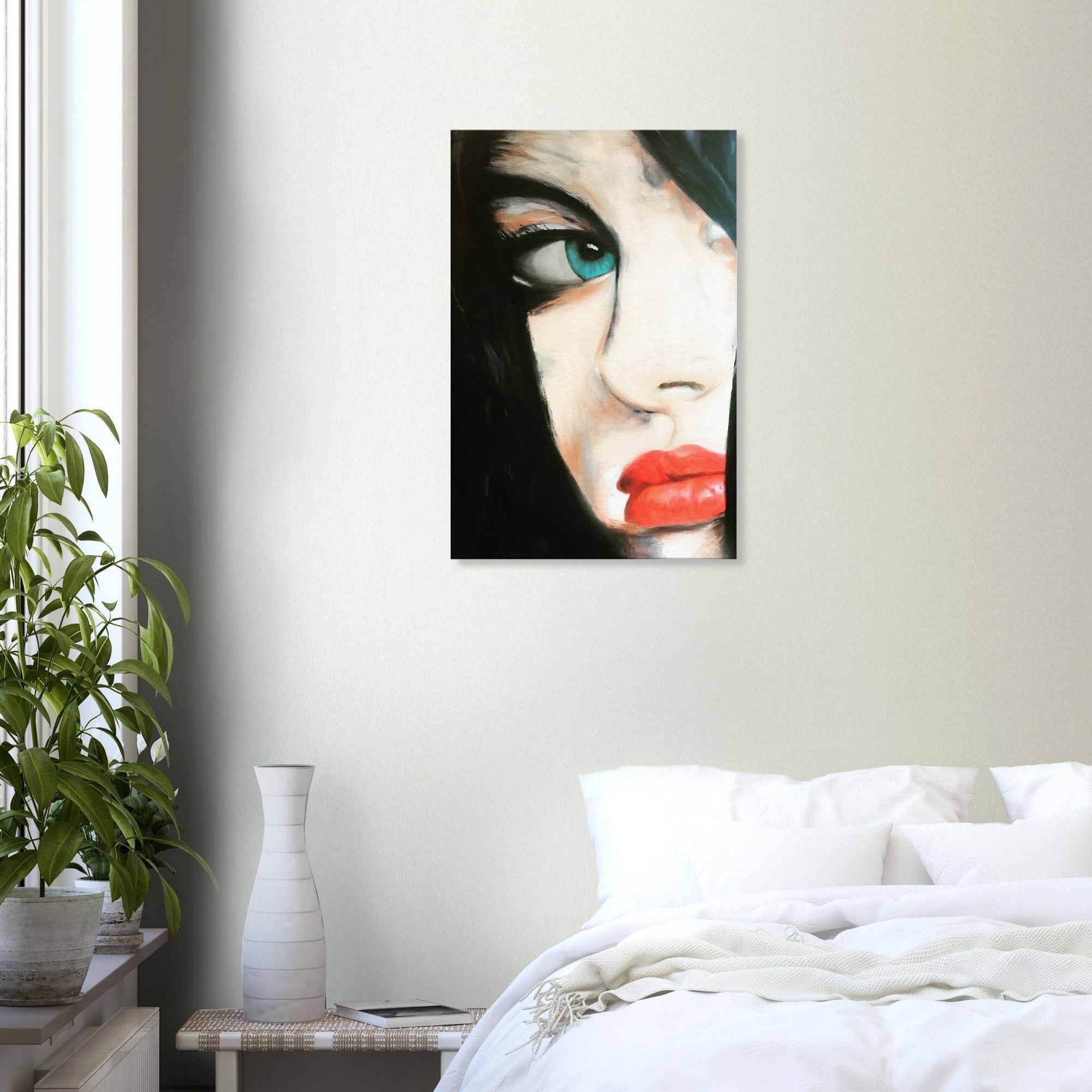 The Look of Doubt - Canvas Print