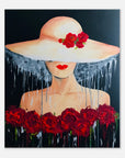 BED OF ROSES - Canvas Art