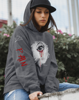 Pain Women Screen print  Hoodie