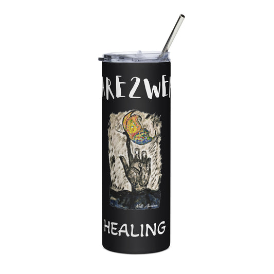 HEALING Stainless steel tumbler